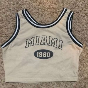 Tang top belly shirt